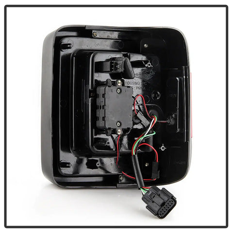 Spyder Auto 5086464 Full LED Tail Light - Black Smoke