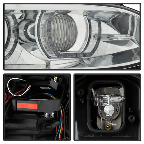 Spyder Auto 5086518 ( Signature ) Projector Headlights - Chrome