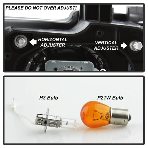 Spyder Auto 5086518 ( Signature ) Projector Headlights - Chrome