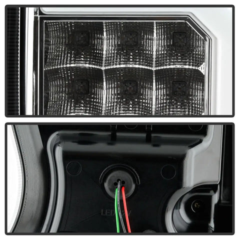 Spyder Auto 5086525 LED Tail Lights - Chrome