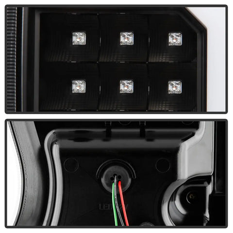 Spyder Auto 5086532 LED Tail Lights - Black