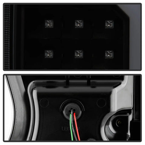 Spyder Auto 5086549 LED Tail Lights - Black Smoke