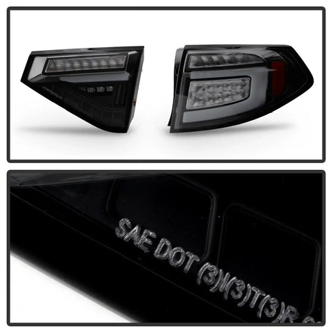 Spyder Auto 5086747 LED Tail Lights - Black Smoke
