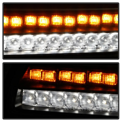 Spyder Auto 5086785 Full LED Front Bumper Lights - Black
