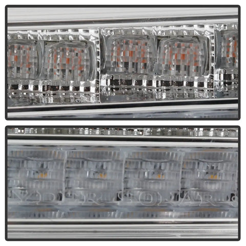 Spyder Auto 5086792 Full LED Front Bumper Lights - Chrome
