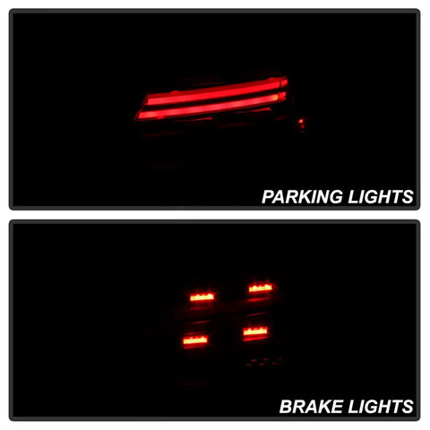 Spyder Auto 5086839 LED Tail Lights - Black