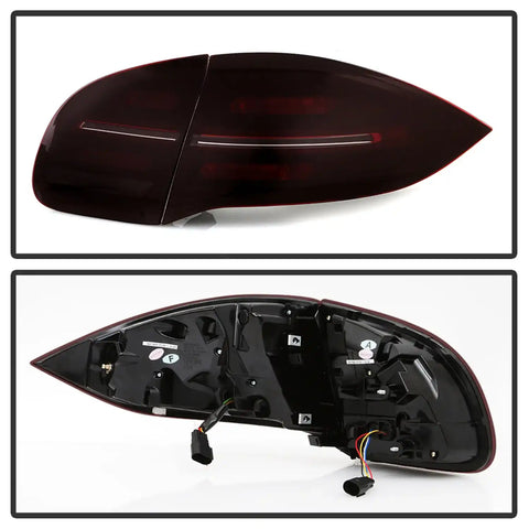 Spyder Auto 5086907 LED Tail Lights - Red Smoke