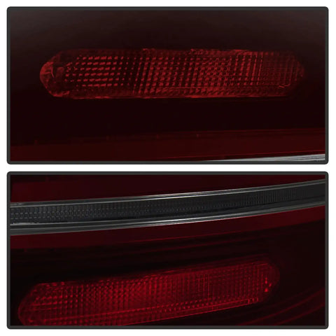Spyder Auto 5086907 LED Tail Lights - Red Smoke