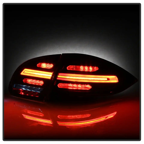 Spyder Auto 5086907 LED Tail Lights - Red Smoke