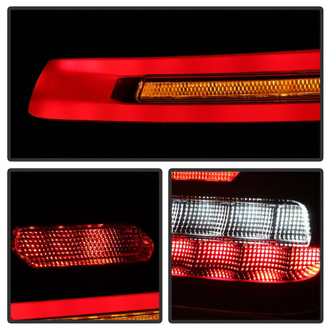 Spyder Auto 5086907 LED Tail Lights - Red Smoke