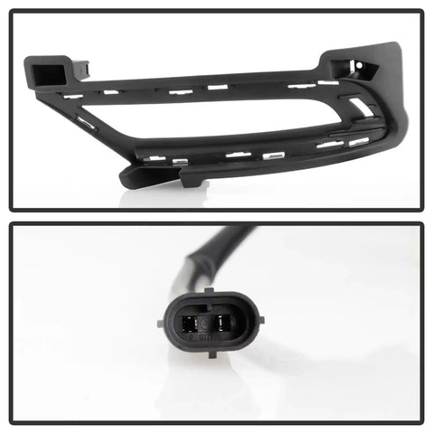 Spyder Auto 5086952 OEM Style Full LED Fog Lights W/Universal Switch- Clear -
