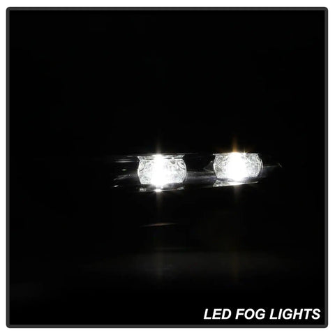Spyder Auto 5086952 OEM Style Full LED Fog Lights W/Universal Switch- Clear -