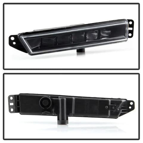 Spyder Auto 5087041 OEM Style LED Fog Lights W/OEM Fit Switch - Clear