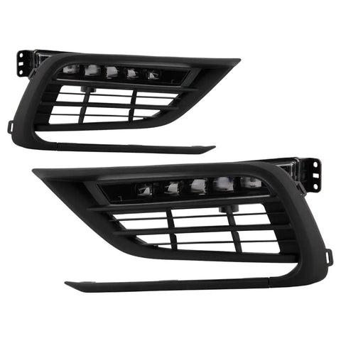 Spyder Auto 5087041 OEM Style LED Fog Lights W/OEM Fit Switch - Clear