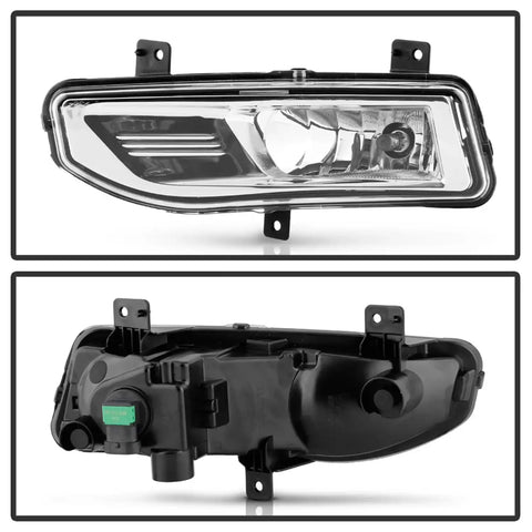 Spyder Auto 5087072 OEM Style Fog Lights W/OEM Fit Switch - Clear