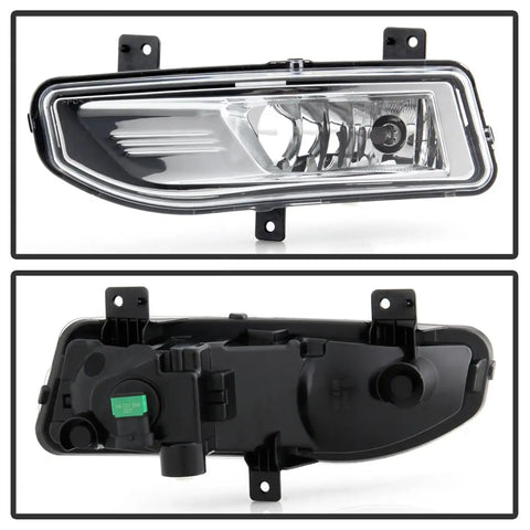 Spyder Auto 5087089 OEM Style Fog Lights W/Universal Switch - Clear