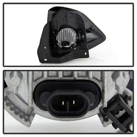 Spyder Auto 5087096 OEM Style Full LED Fog Lights W/OEM Fit Switch - Clear