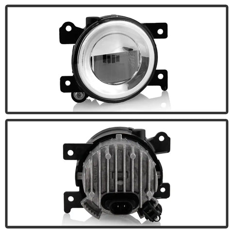 Spyder Auto 5087102 OEM Style LED Fog Light W/OEM Fit Switch- Clear -