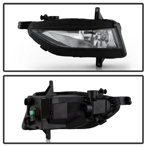 Spyder Auto 5087157 OEM Style Fog Lights W/Universal Switch - Clear