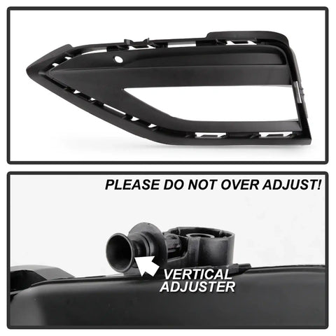 Spyder Auto 5087164 OEM Style Fog Lights W/Universal Switch - Clear