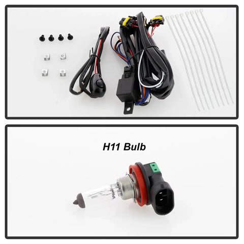 Spyder Auto 5087164 OEM Style Fog Lights W/Universal Switch - Clear