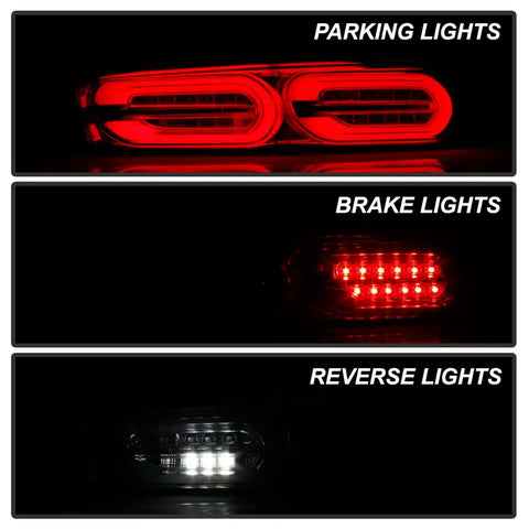 Spyder Auto 5087225 LED Tail Lights - Chrome