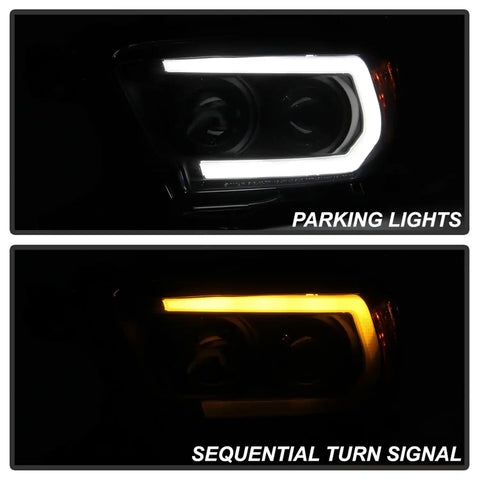 Spyder Auto 5087546 ( Signature ) Projector Headlights - Black Smoke