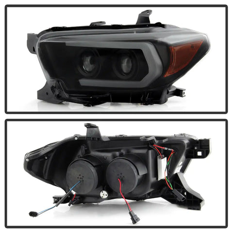 Spyder Auto 5087546 ( Signature ) Projector Headlights - Black Smoke