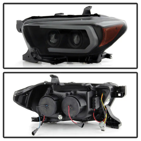 Spyder Auto 5087553 ( Signature ) Projector Headlights - Black Smoke