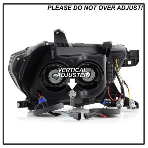 Spyder Auto 5087553 ( Signature ) Projector Headlights - Black Smoke