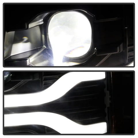 Spyder Auto 5087614 ( Platinum ) Projector Headlights - Black
