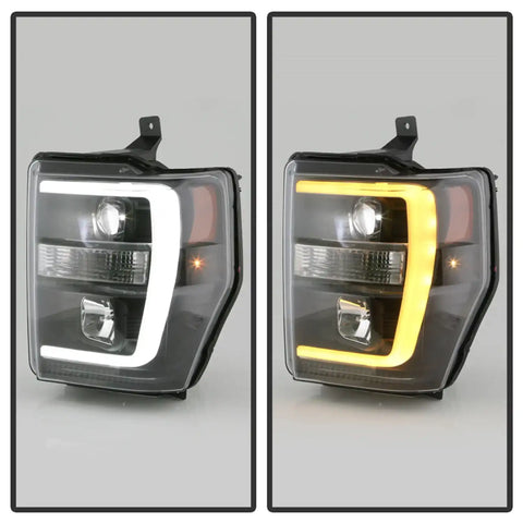 Spyder Auto 5087751 ( Platinum ) Projector LED Headlights - Black