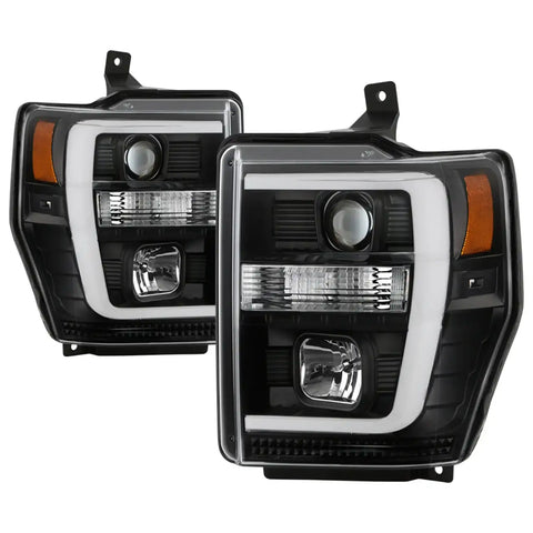 Spyder Auto 5087751 ( Platinum ) Projector LED Headlights - Black