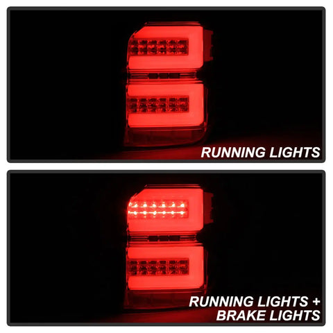 Spyder Auto 5087805 LED Tail Lights - Chrome