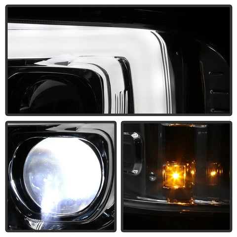 Spyder Auto 5087904 ( Platinum ) Projector Headlights - Chrome