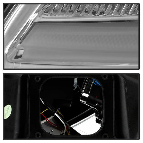 Spyder Auto 5087928 (Spyder Signature) Projector Headlights - Sequential LED Turn Signal Chrome