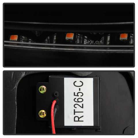Spyder Auto 5087980 LED Tail Lights - Black Smoke