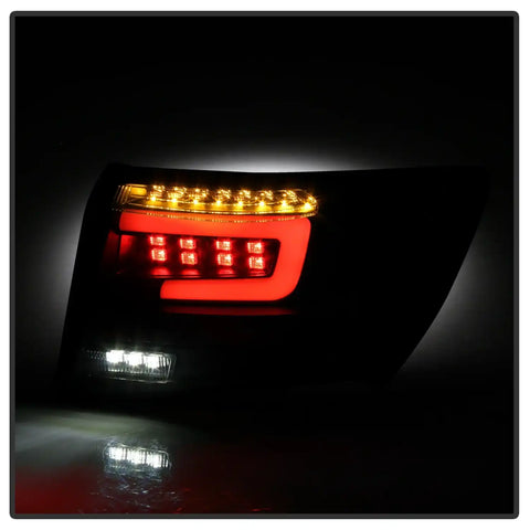 Spyder Auto 5087980 LED Tail Lights - Black Smoke