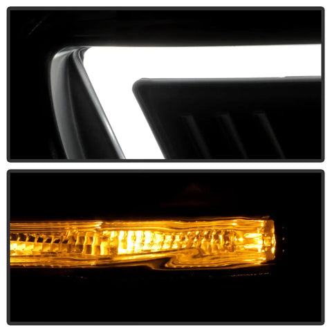 Spyder Auto 5088123 (Spyder Signature) Projector Headlights - Sequential LED Turn Signal Black