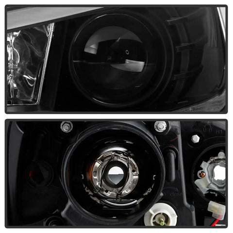 Spyder Auto 5088123 (Spyder Signature) Projector Headlights - Sequential LED Turn Signal Black