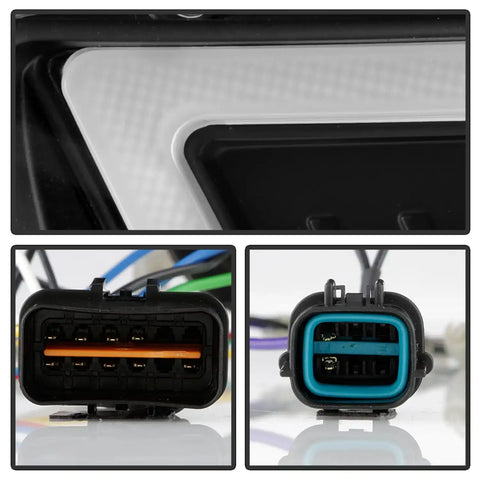Spyder Auto 5088123 (Spyder Signature) Projector Headlights - Sequential LED Turn Signal Black