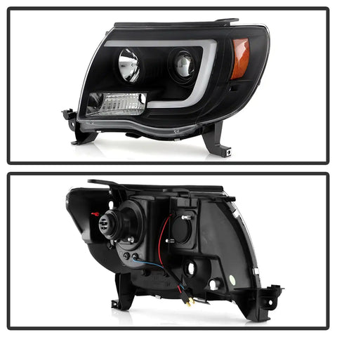 Spyder Auto 5088185 ( Platinum ) Projector LED Headlights - Black