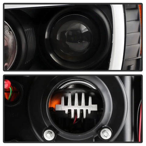 Spyder Auto 5088185 ( Platinum ) Projector LED Headlights - Black