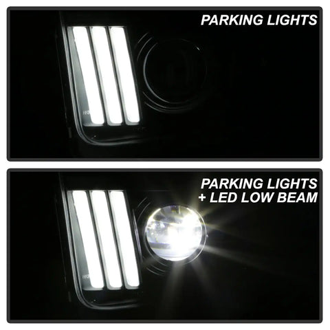 Spyder Auto 5088192 ( Apex ) Projector LED Headlights - Black