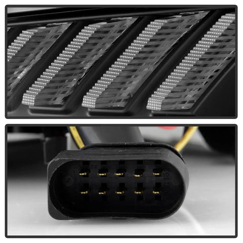 Spyder Auto 5088321 (Spyder Signature) Projector Headlights - Switch Back Sequential LED Turn Signal Black
