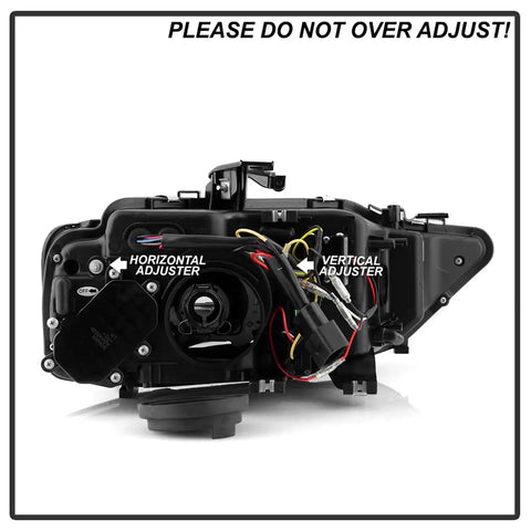 Spyder Auto 5088321 (Spyder Signature) Projector Headlights - Switch Back Sequential LED Turn Signal Black
