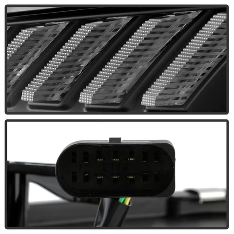 Spyder Auto 5088338 (Spyder Signature) Projector Headlights - Switch Back Sequential LED Turn Signal Black