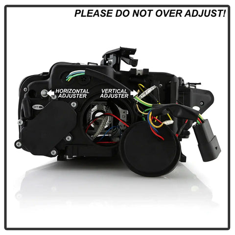 Spyder Auto 5088338 (Spyder Signature) Projector Headlights - Switch Back Sequential LED Turn Signal Black