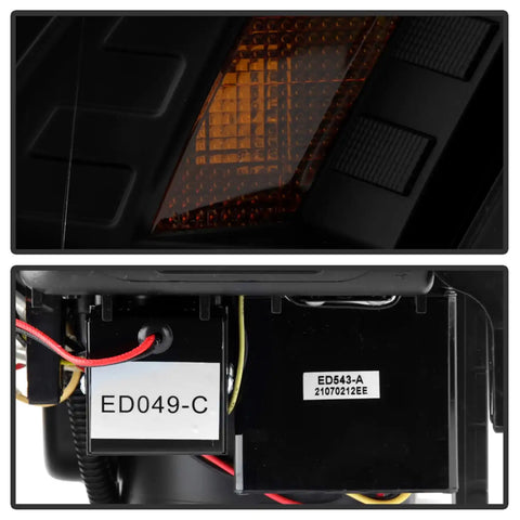 Spyder Auto 5088345 (Spyder Apex) High-Power LED Module ( Low Beam ) Equipped Headlights - Black
