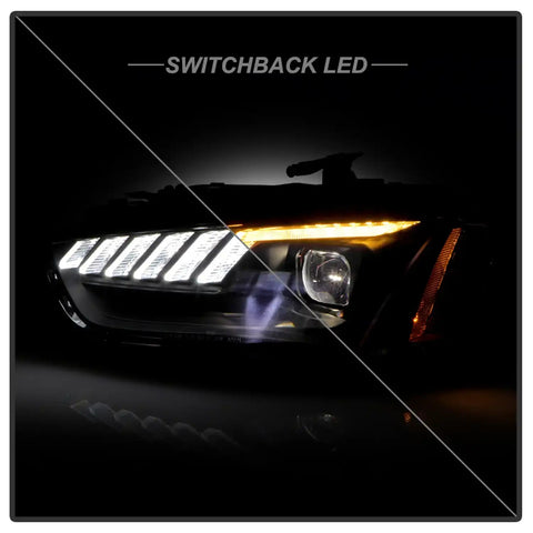 Spyder Auto 5088345 (Spyder Apex) High-Power LED Module ( Low Beam ) Equipped Headlights - Black